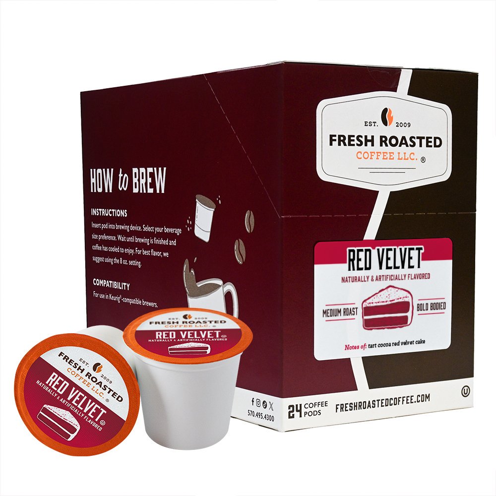 Red Velvet - Flavored Coffee Pods