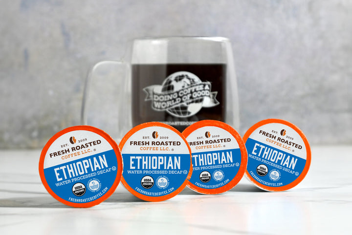 Organic Ethiopian Sidamo Swiss Water Decaf - Classic Coffee Pods