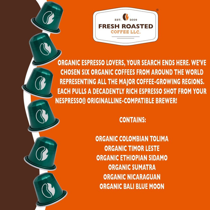 Organic Single Origin Favorites  - Espresso Variety Pack
