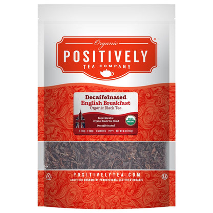 Organic Decaf English Breakfast - Loose Leaf Tea