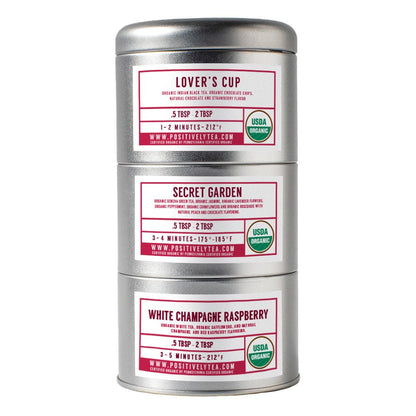 Organic Positively Tea Swee-Tea Tin Trio