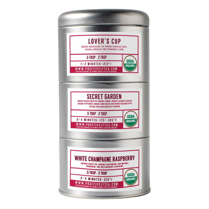 Organic Positively Tea Swee-Tea Tin Trio