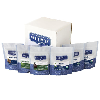 Organic Positively Tea Sampler - Traditional Selections Mini-Flight