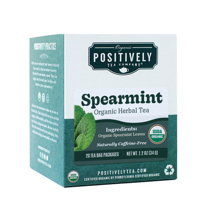 Organic Spearmint Leaf Herbal - Tea Bags