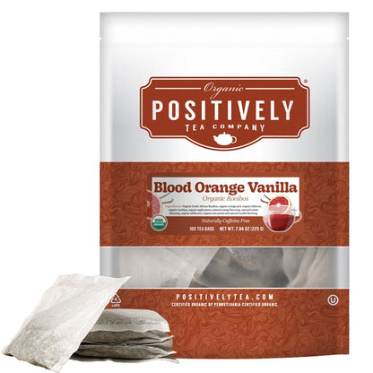 Organic Blood Orange Vanilla Rooibos - Tea Bags