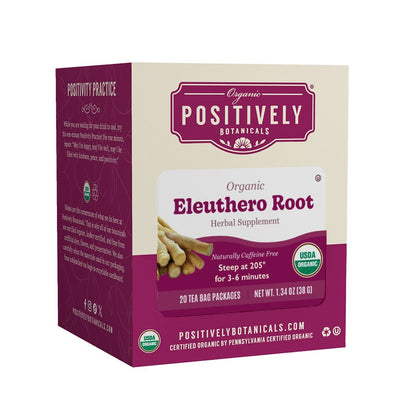 Organic Eleuthero Root - Botanical Tea Bags