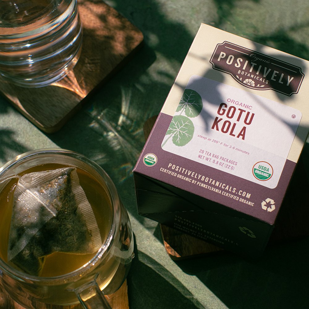 Organic Gotu Kola - Botanical Tea Bags