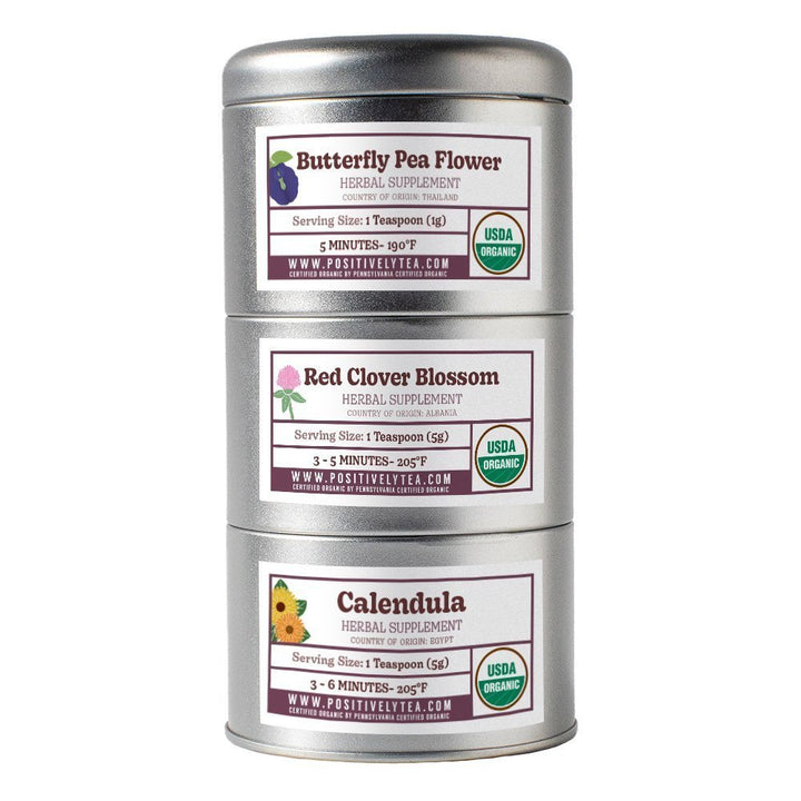 Organic Positively Botanical Tin Trio - Hey Gorgeous