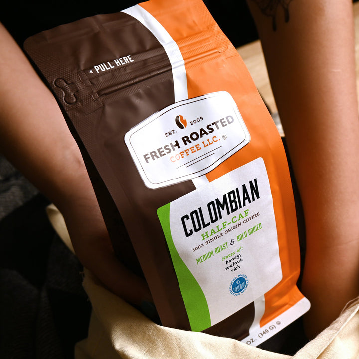 Colombian Water-Processed Half Caf - Roasted Coffee