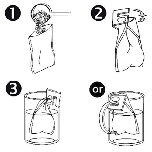 Finum® Tea Bag Clips (4)