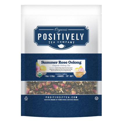 Organic Summer Rose Oolong - Loose Leaf Tea
