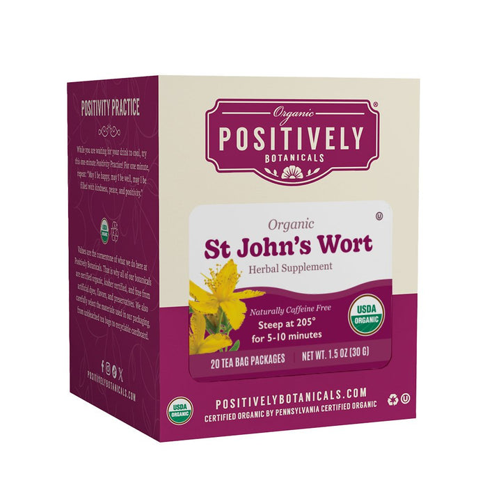 Organic St John's Wort - Botanical Tea Bags