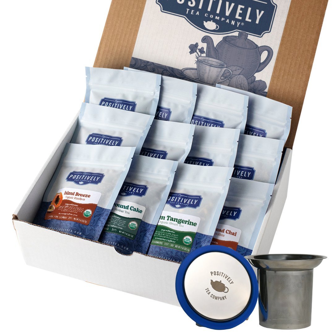 Organic Flavored Tea & Tisane Flight - Loose Leaf Tea Sampler