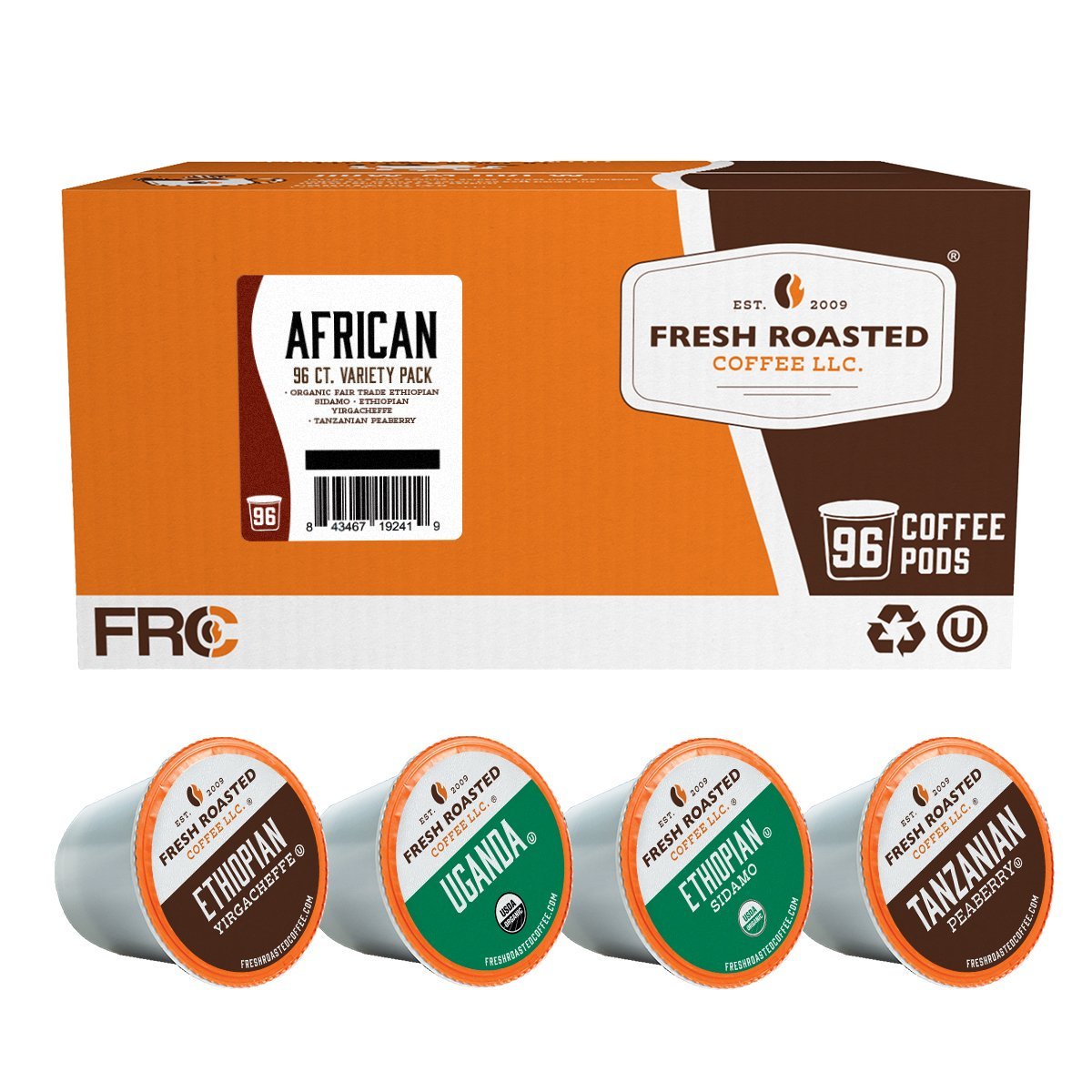 African Coffee Variety Pack - Classic Coffee Pods