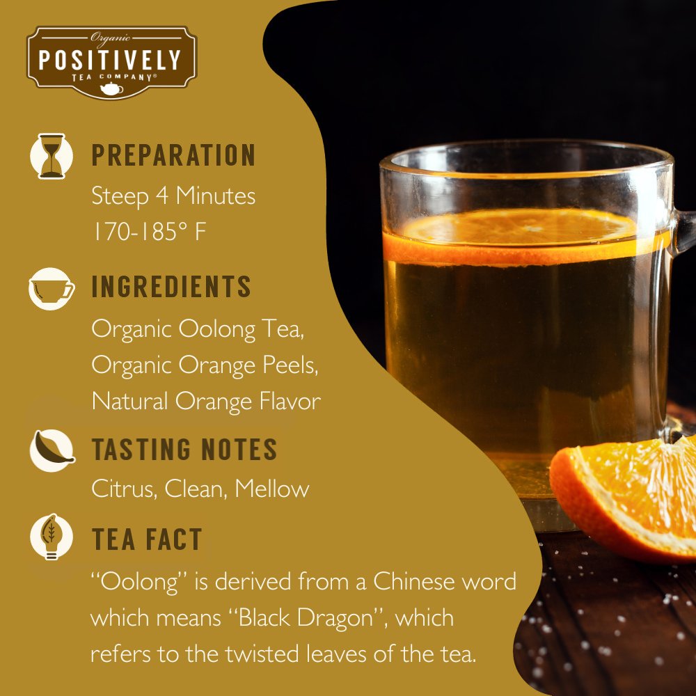 Organic Orange Blossom Special Oolong - Loose Leaf Tea