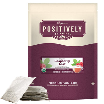 Organic Raspberry Leaf - Botanical Tea Bags