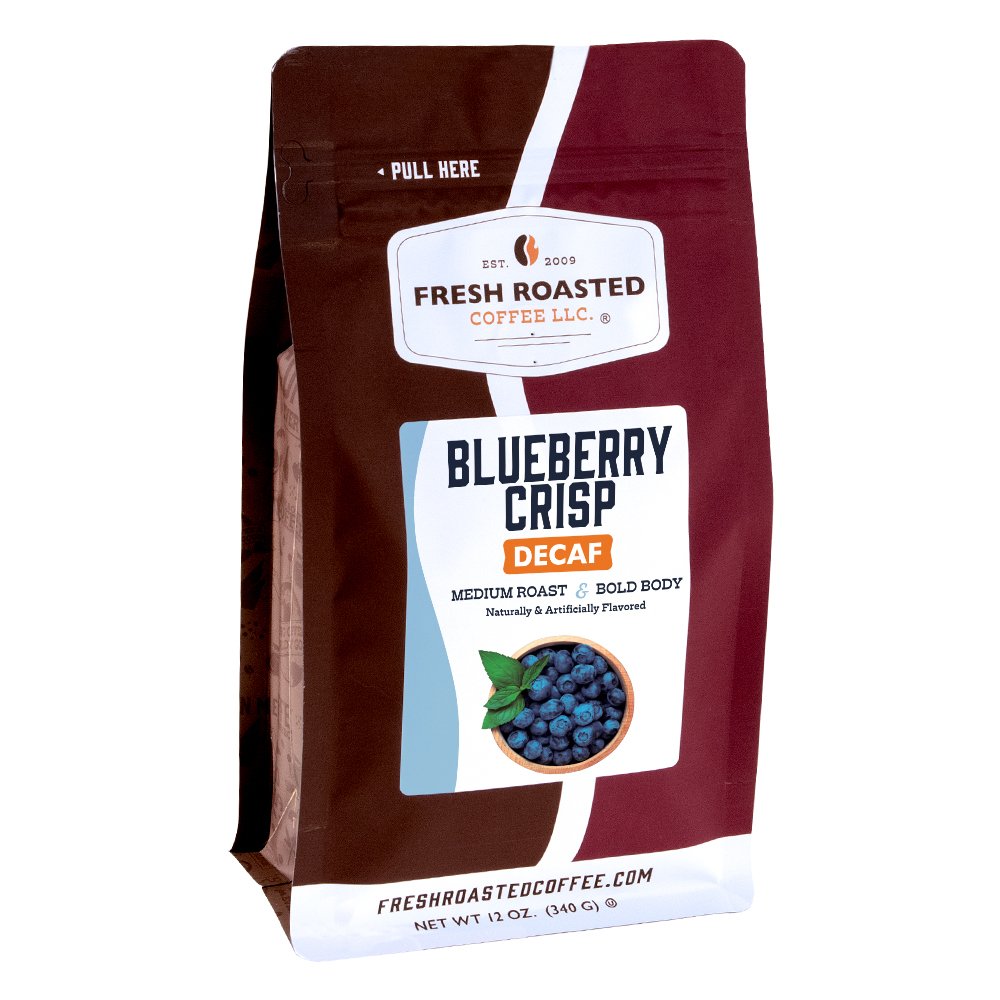 Decaf Blueberry Crisp - Flavored Roasted Coffee