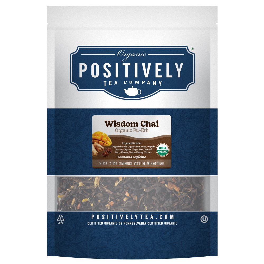 Organic Wisdom Pu Erh Chai - Loose Leaf Tea