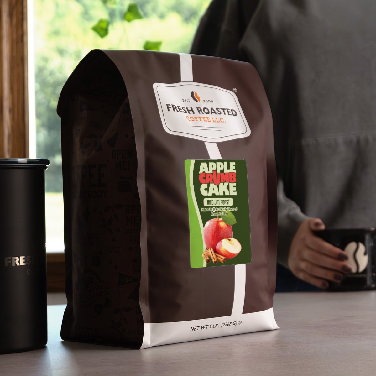 Apple Crumb Cake - Flavored Roasted Coffee