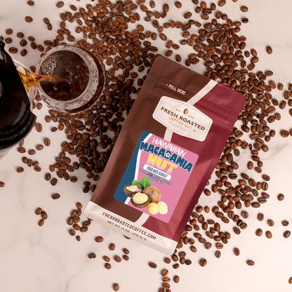 Hawaiian Macadamia Nut - Flavored Roasted Coffee