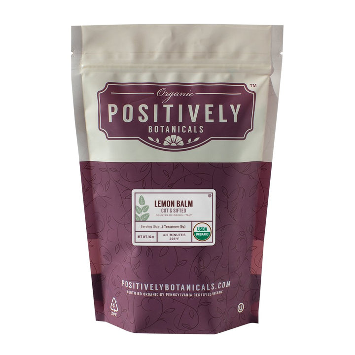 Organic Lemon Balm - Loose Leaf Botanical