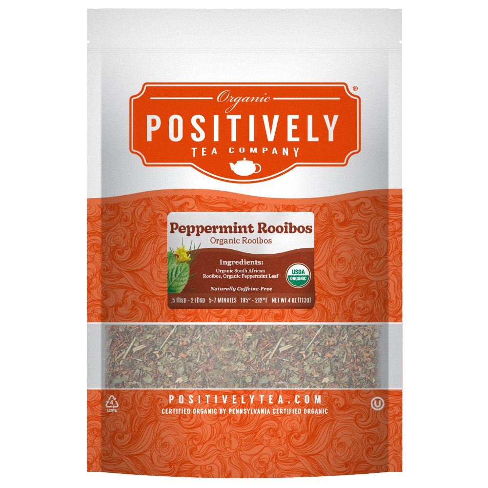 Organic Peppermint Rooibos - Loose Leaf Tea