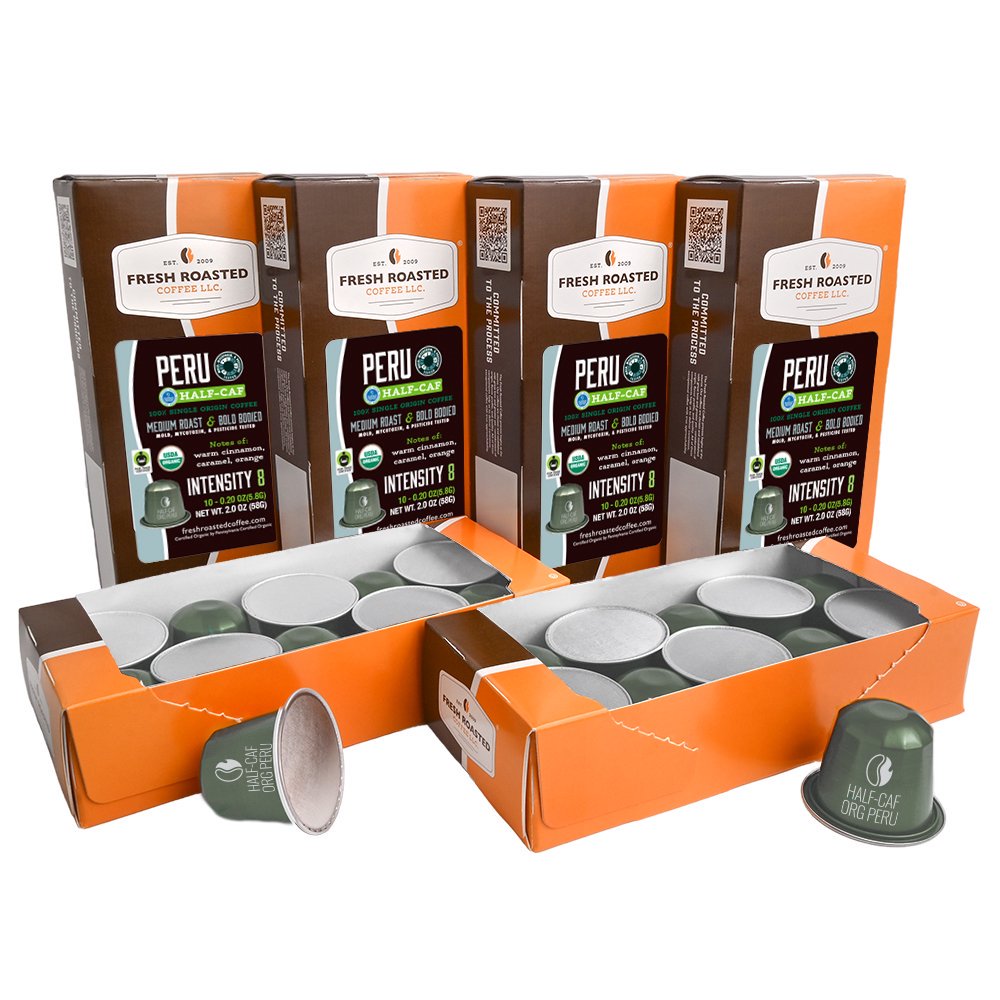 Organic Peru Half Caf MMTP - Espresso Capsules