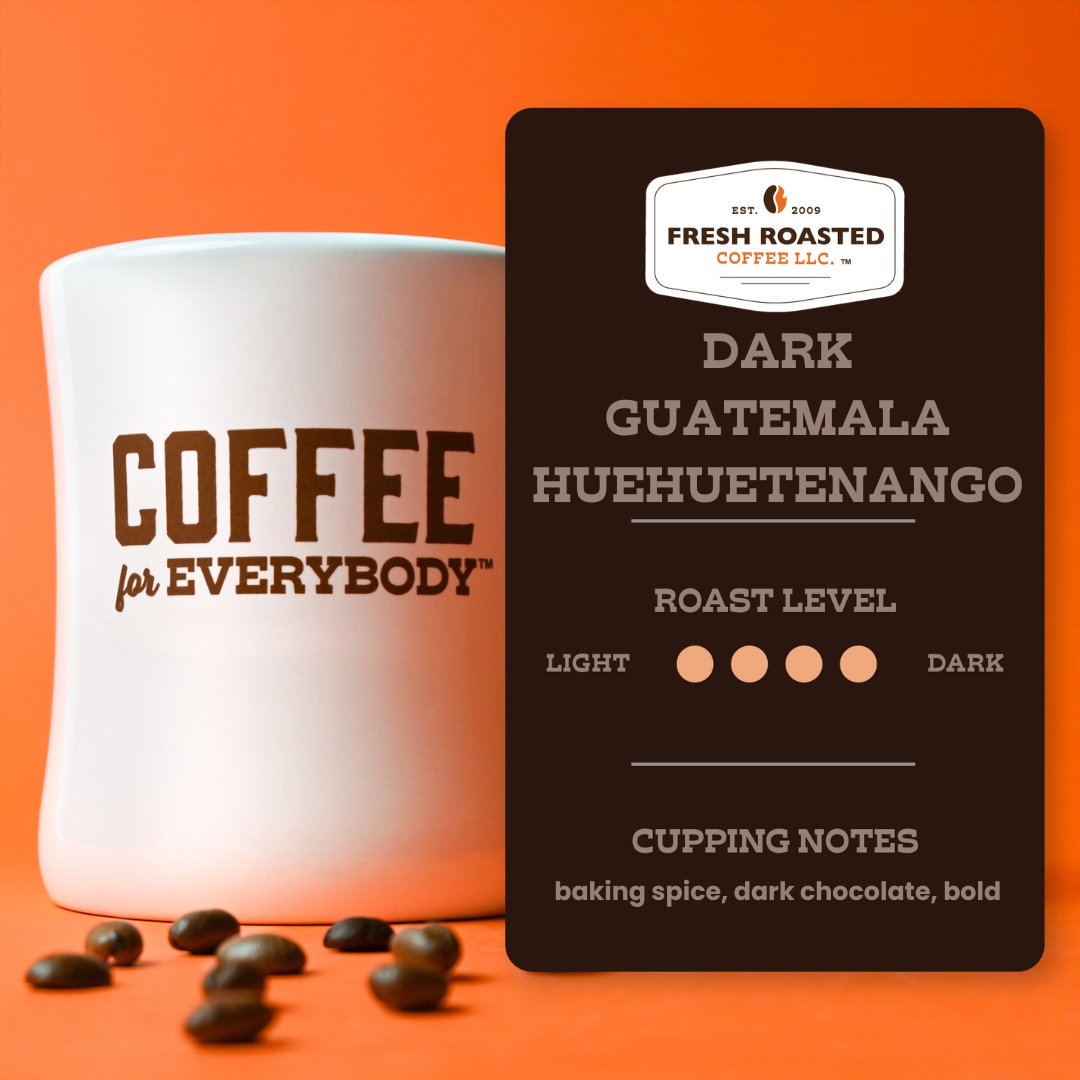 Dark Guatemala Huehuetenango - Roasted Coffee