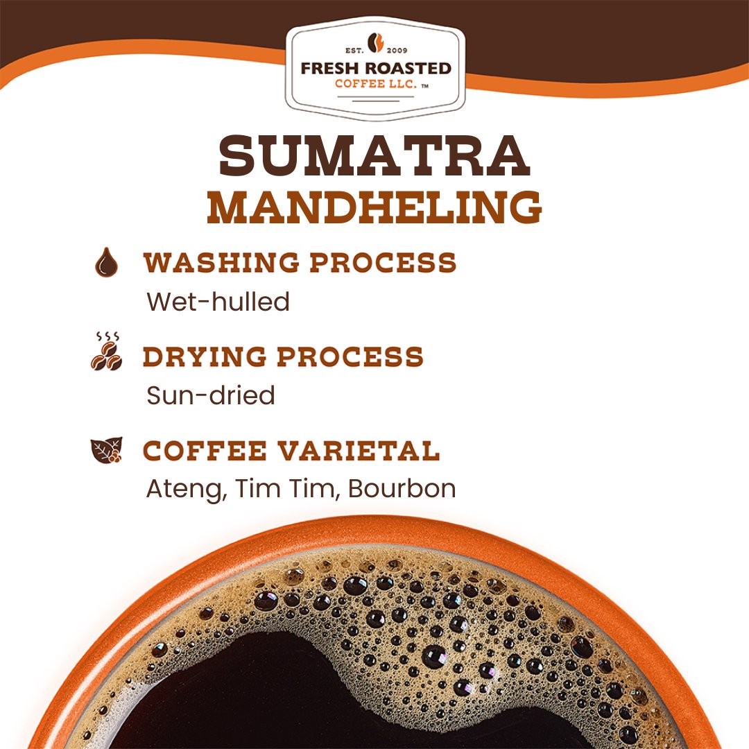 Sumatra Mandheling - Roasted Coffee