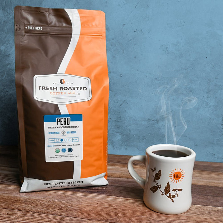 Organic Peru Water-Processed Decaf - Roasted Coffee