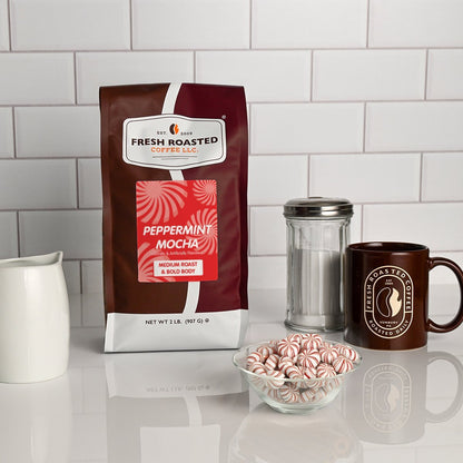 Peppermint Mocha - Flavored Roasted Coffee