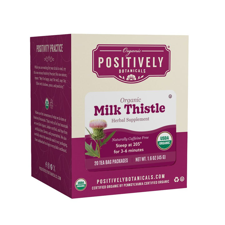 Organic Milk Thistle - Botanical Tea Bags