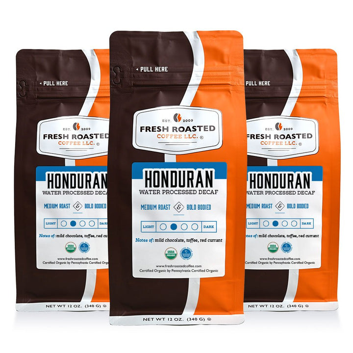 Organic Honduran Water-Processed Decaf - Roasted Coffee