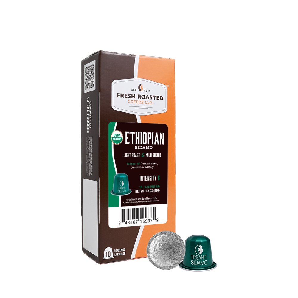 Organic Ethiopian Sidamo - Espresso Capsules