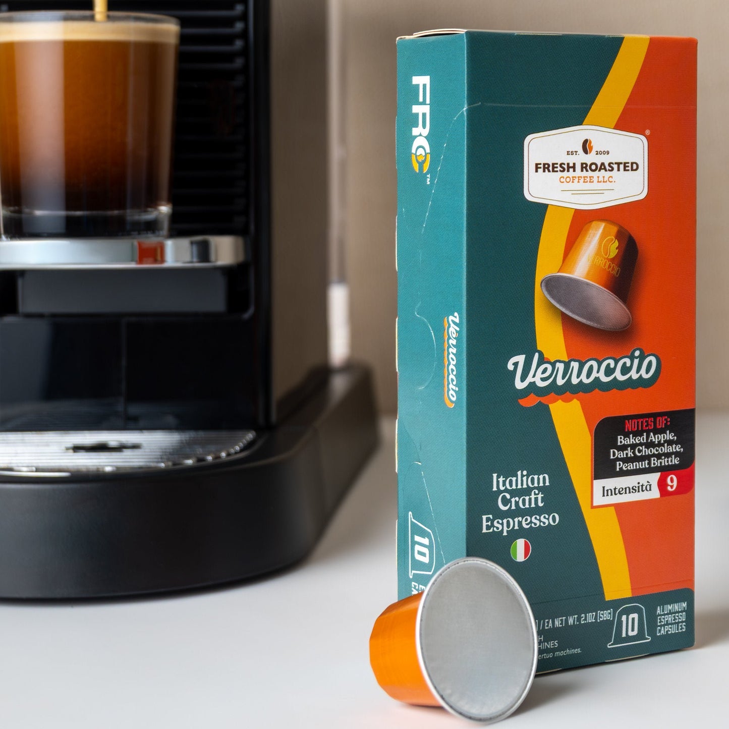 Italian Craft Espresso: Verroccio - Espresso Capsules