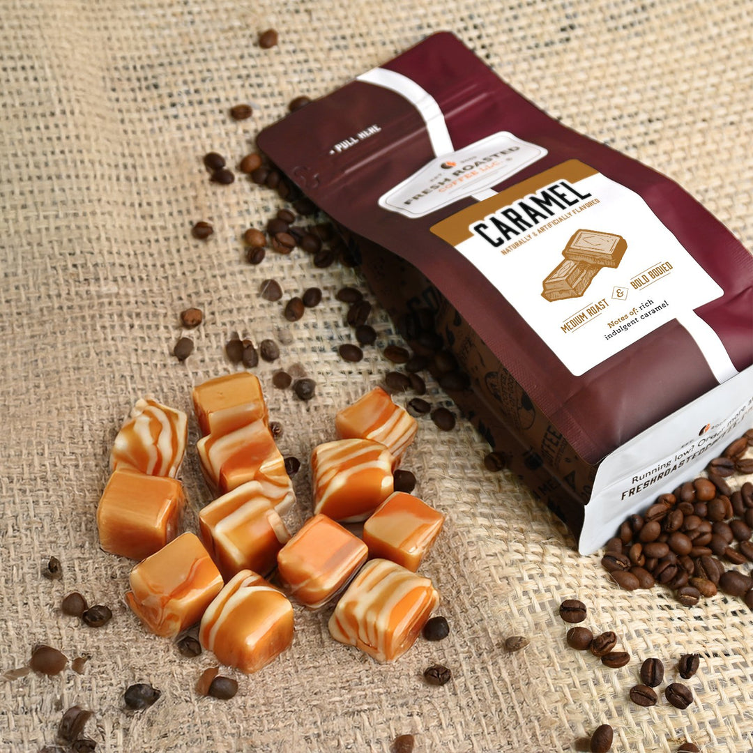 Caramel - Flavored Roasted Coffee