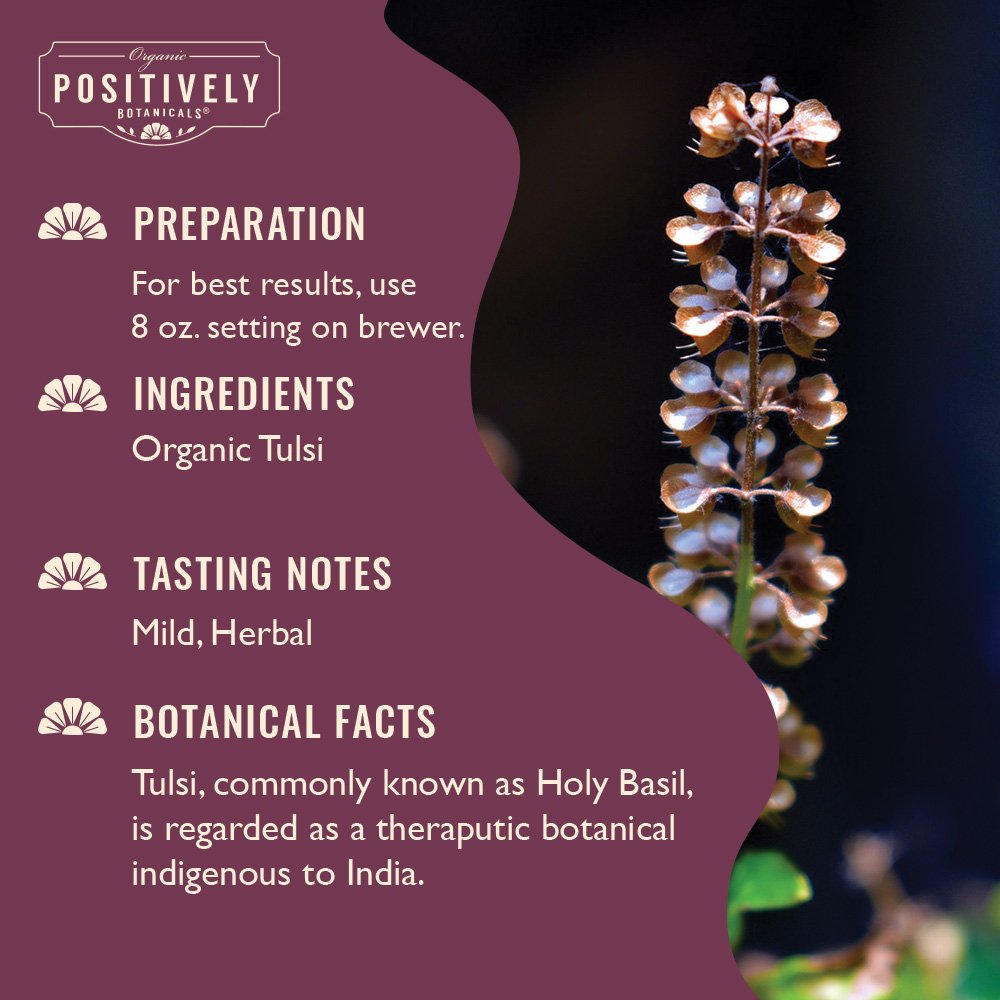 Organic Tulsi - Botanical Tea Pods