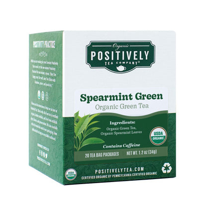 Organic Spearmint Green - Tea Bags