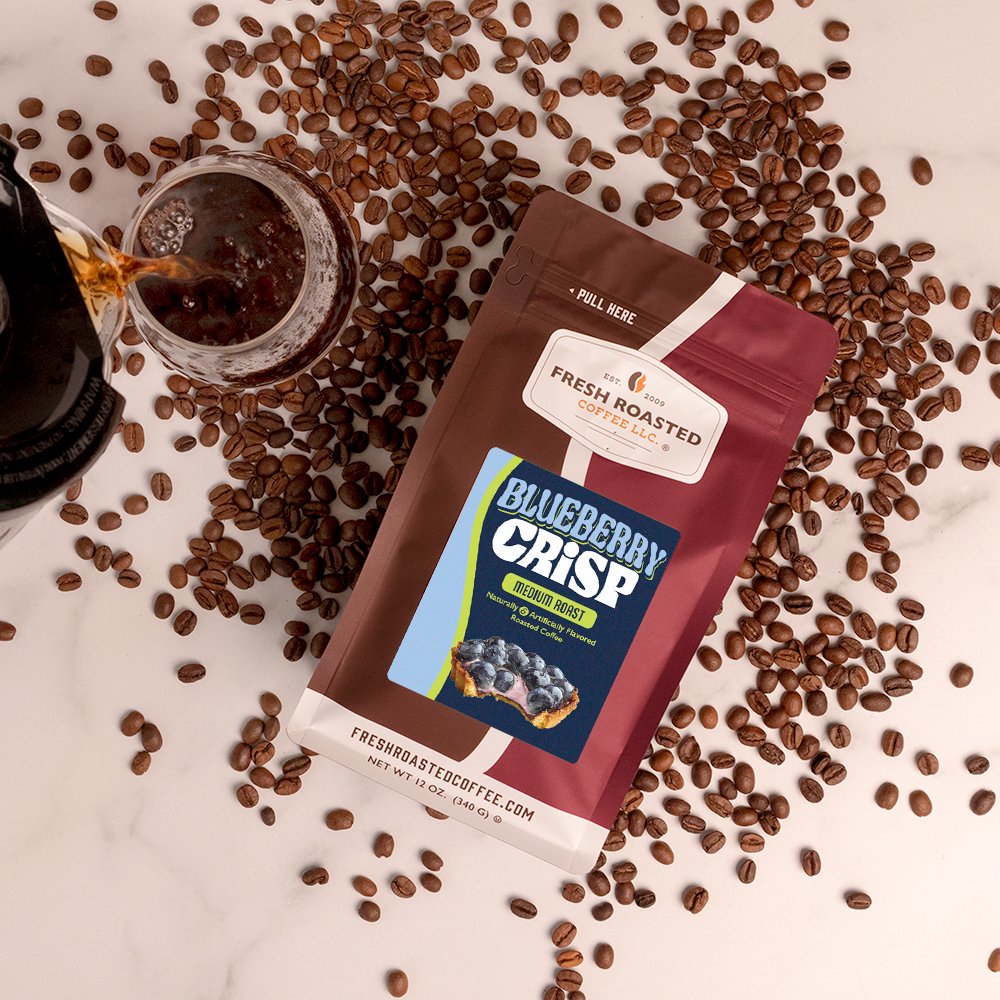 Blueberry Crisp - Flavored Roasted Coffee
