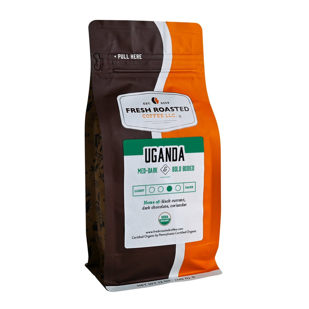 Organic Uganda Bugisu - Roasted Coffee