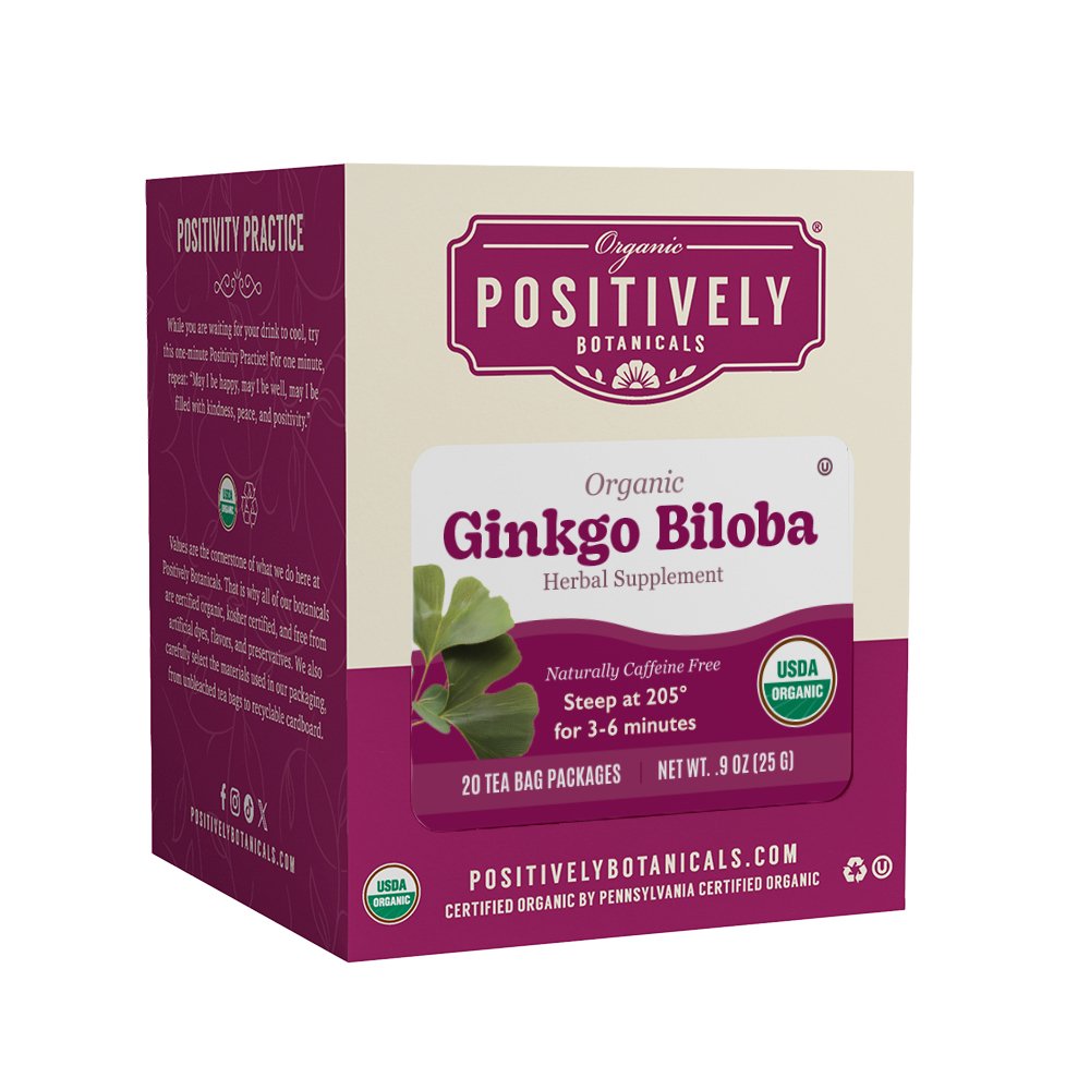 Ginkgo Biloba - Botanical Tea Bags