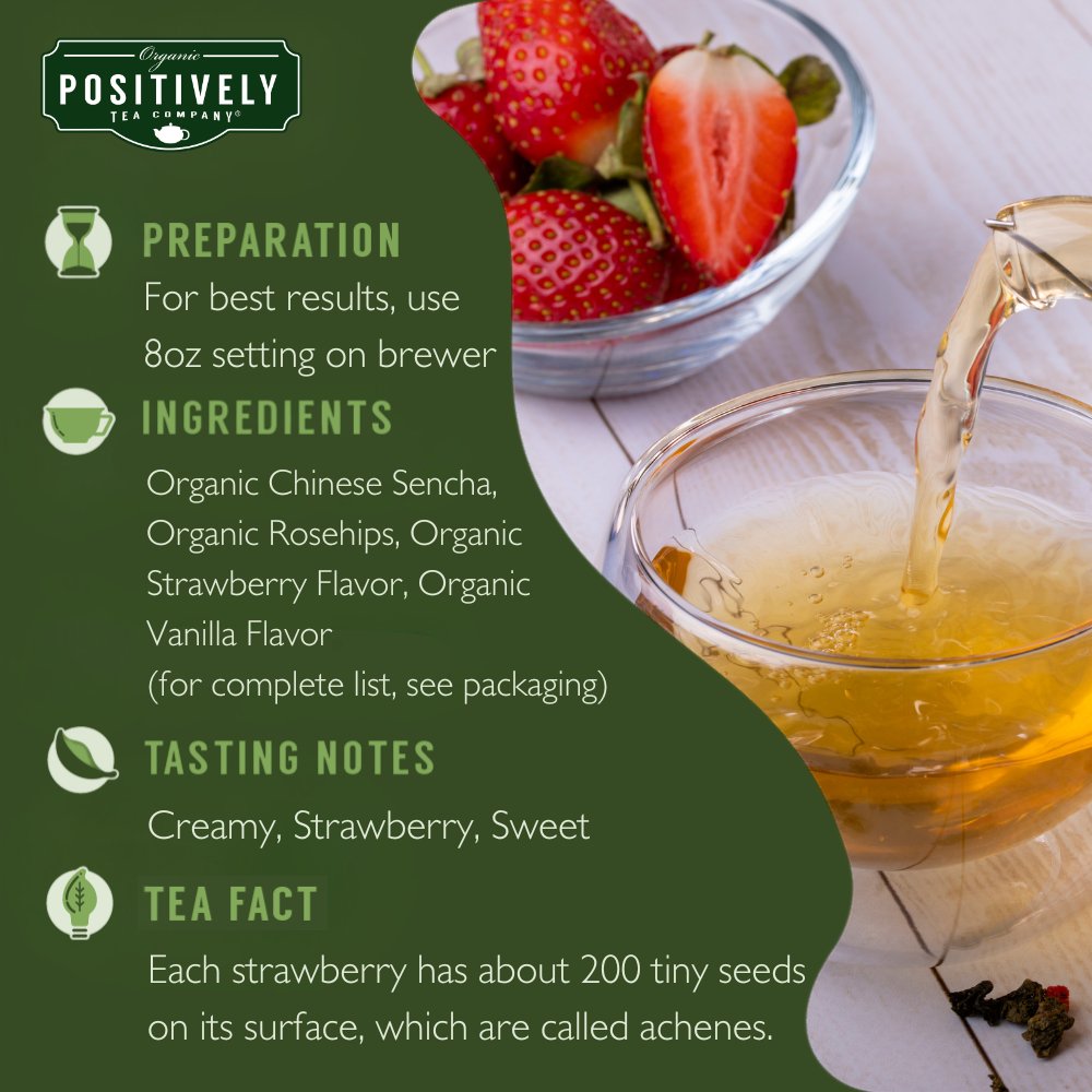 Strawberries and Cream - Tea Pods