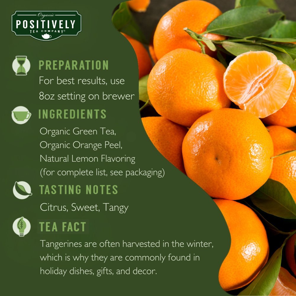 Organic Green Tangerine - Classic Tea Pods