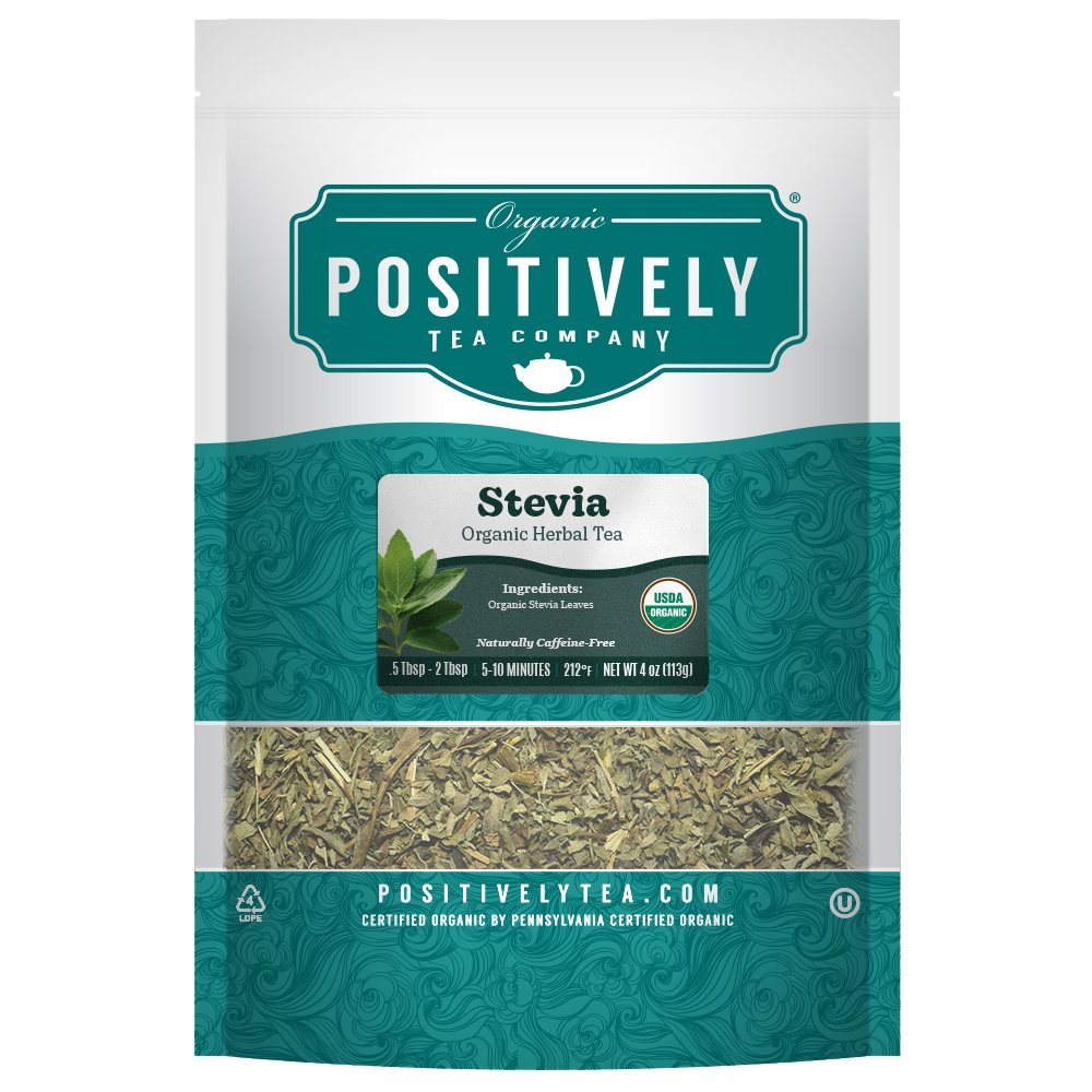 Organic Stevia Leaf Herbal - Loose Leaf Tisane