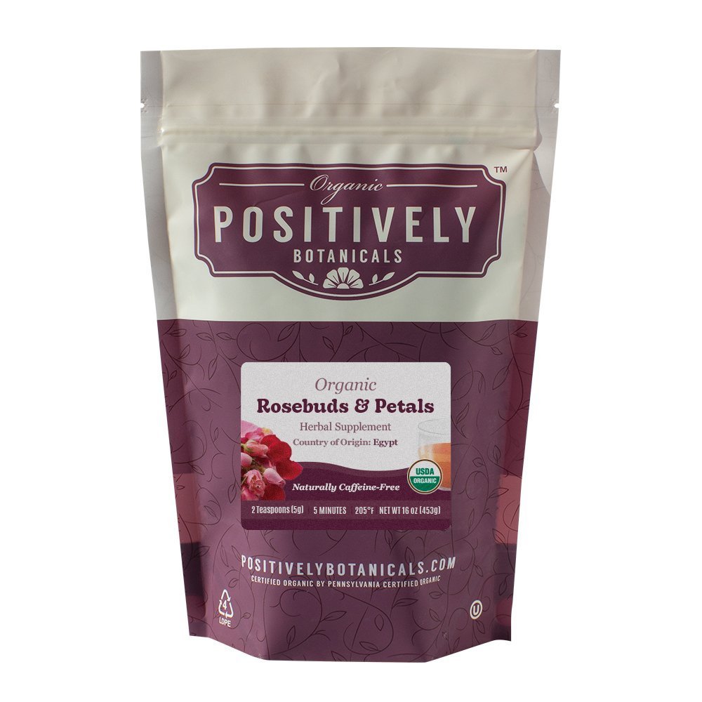 Organic Rosebuds and Petals - Loose Leaf Botanical
