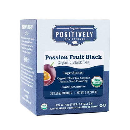 Organic Passionfruit Black Tea - Tea Bags