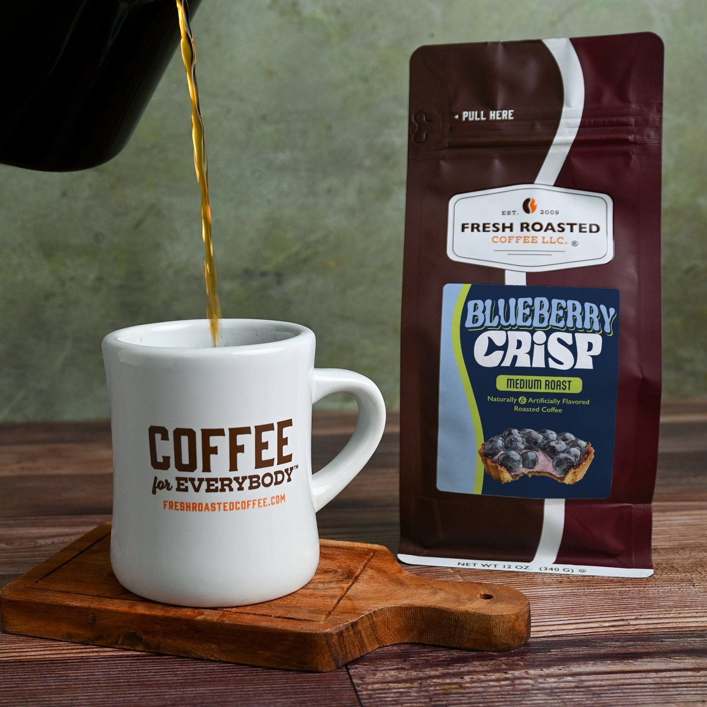 Blueberry Crisp - Flavored Roasted Coffee