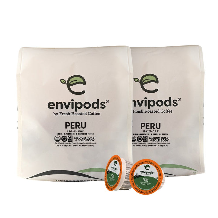 Organic Peru Water-Processed Half Caf - envipods