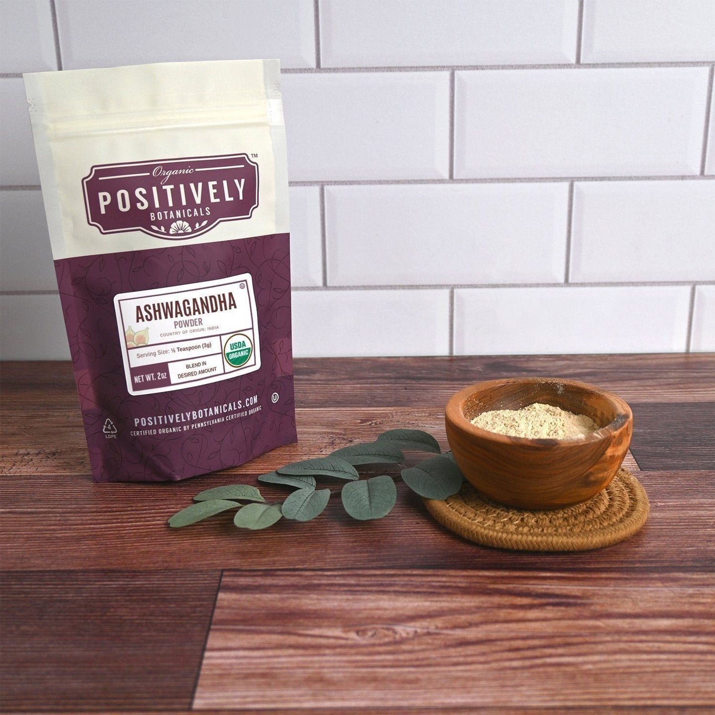 Organic Ashwagandha - Botanical Powder