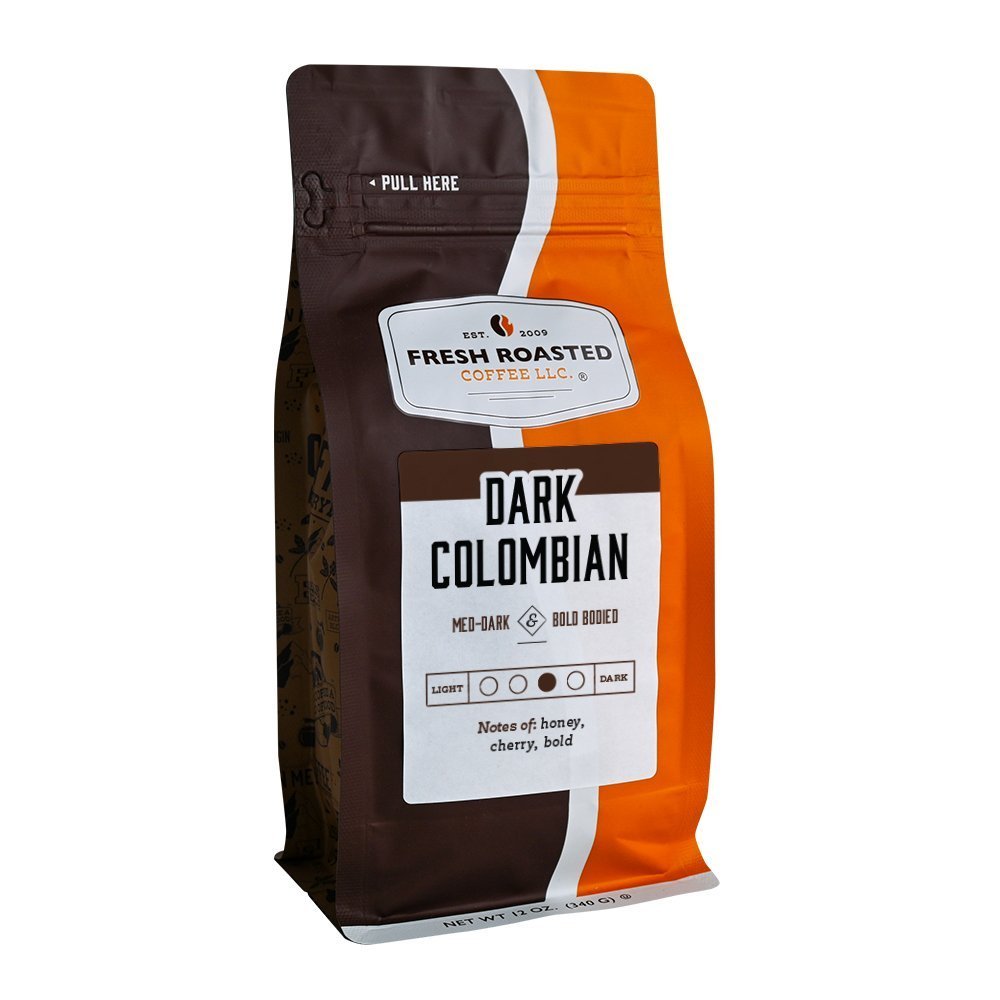 100% Dark Colombian - Roasted Coffee